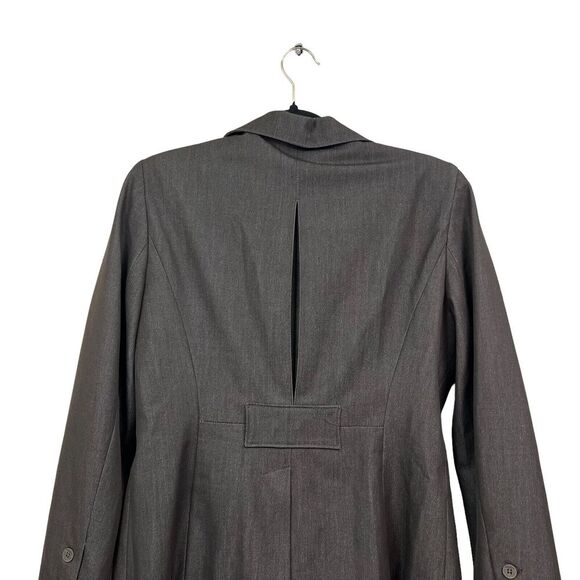 Platinum by Larry Levine Blazer Two Button‎ Vented Lined Brown Women Size 6 - Picture 5 of 5